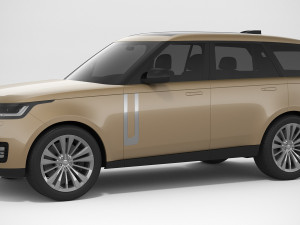 land rover range rover 2022 3D Model