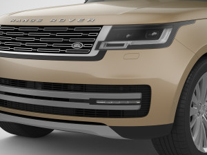 land rover range rover 2022 3D Model