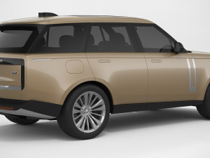 land rover range rover 2022 3D Model