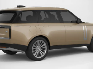 land rover range rover 2022 3D Model