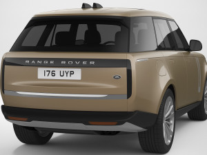 land rover range rover 2022 3D Model