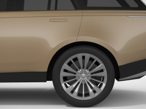 land rover range rover 2022 3D Model