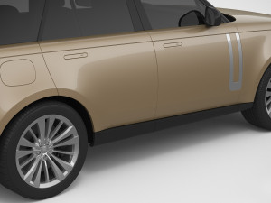 land rover range rover 2022 3D Model
