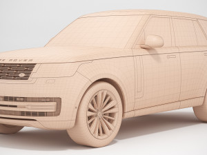 land rover range rover 2022 3D Model