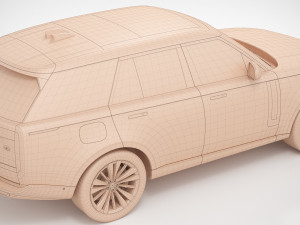 land rover range rover 2022 3D Model