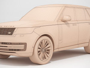 land rover range rover 2022 3D Model