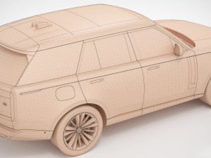 land rover range rover 2022 3D Model