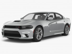 dodge charger rt 2022 3D Model
