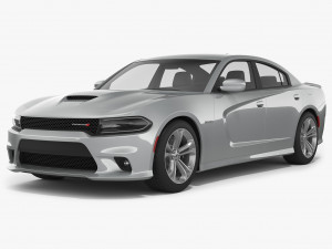 dodge charger rt 2022 3D-Modell