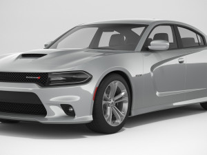 dodge charger rt 2022 Modèle 3D