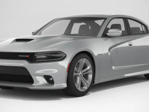 dodge charger rt 2022 3D Model