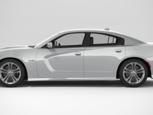 dodge charger rt 2022 Modèle 3D