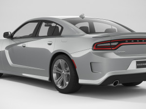 dodge charger rt 2022 Modèle 3D