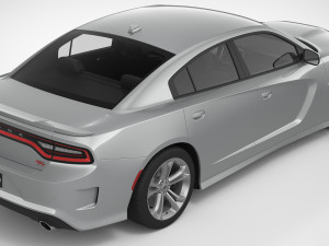 dodge charger rt 2022 Modèle 3D