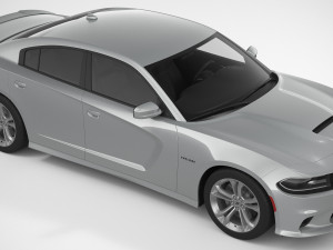 dodge charger rt 2022 Modèle 3D