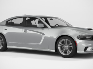 dodge charger rt 2022 Modèle 3D
