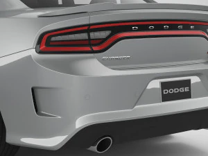 dodge charger rt 2022 3D Model