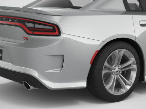 dodge charger rt 2022 Modèle 3D