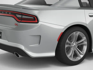 dodge charger rt 2022 3D Model