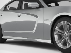 dodge charger rt 2022 Modèle 3D