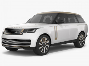 land rover range rover sv 2022 3D Model