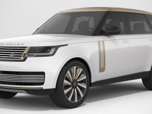 land rover range rover sv 2022 3D मॉडल
