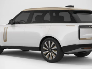 land rover range rover sv 2022 3D Model