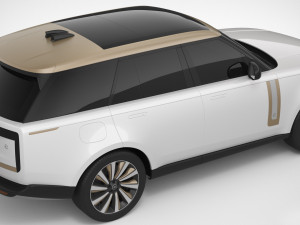 land rover range rover sv 2022 3D मॉडल