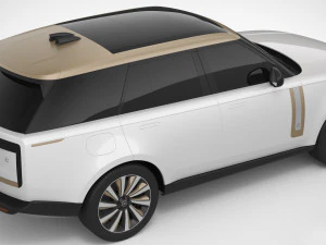 land rover range rover sv 2022 3D Model