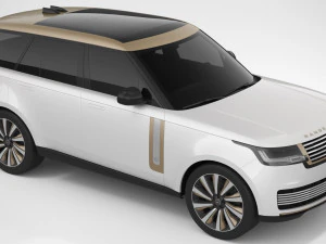 land rover range rover sv 2022 3D Model