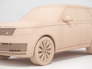 land rover range rover sv 2022 3D मॉडल
