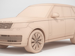 land rover range rover sv 2022 3D मॉडल