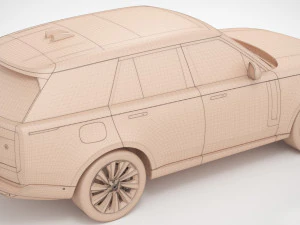 land rover range rover sv 2022 3D Model