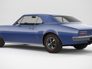pontiac firebird 1967 3Dモデル