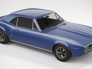 pontiac firebird 1967 3Dモデル