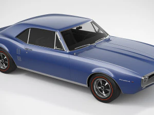 pontiac firebird 1967 3D Model