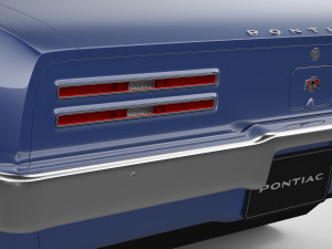 pontiac firebird 1967 3Dモデル