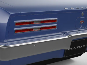 pontiac firebird 1967 3D Model