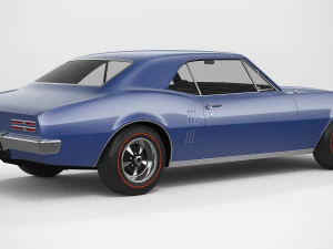 pontiac firebird 1967 3D Model