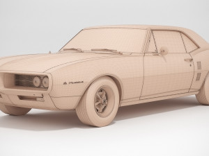pontiac firebird 1967 3Dモデル