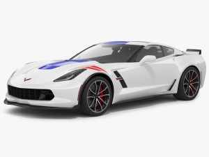 Chevrolet Corvette Grand Sport 2019 3D Models