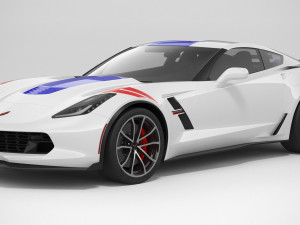 Chevrolet Corvette Grand Sport 2019 Modello 3D