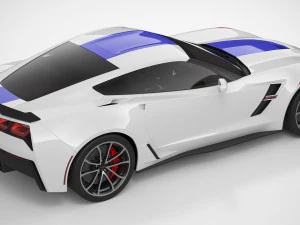 Chevrolet Corvette Grand Sport 2019 Model 3D