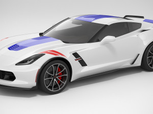 Chevrolet Corvette Grand Sport 2019 Modello 3D