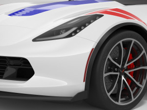 Chevrolet Corvette Grand Sport 2019 Modello 3D