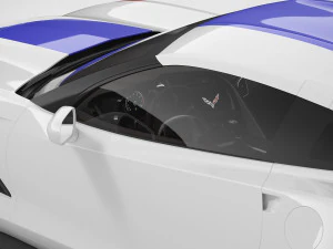 Chevrolet Corvette Grand Sport 2019 Model 3D