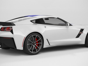 Chevrolet Corvette Grand Sport 2019 Modello 3D