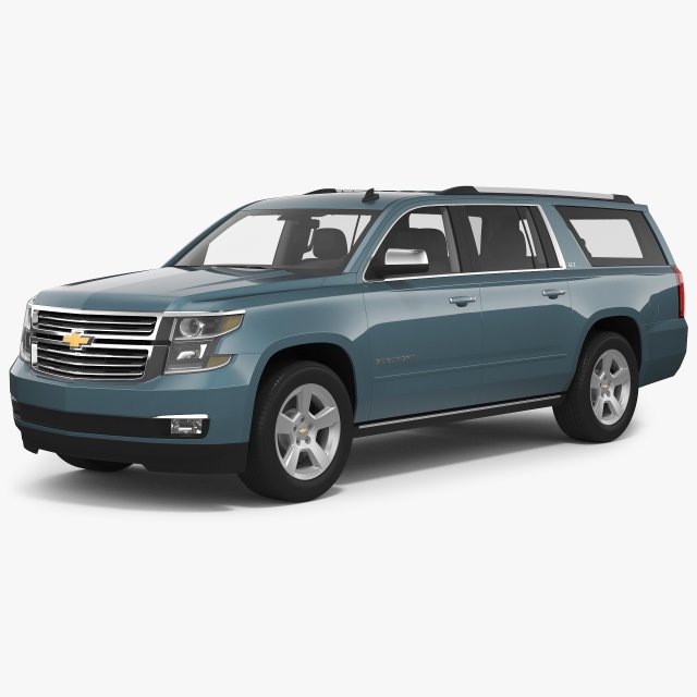 Chevrolet Suburban 2020 Modèle 3D .c4d .max .obj .3ds .fbx .stl .blend 
