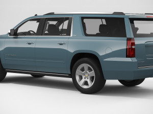 Chevrolet Suburban 2020 Modèle 3D