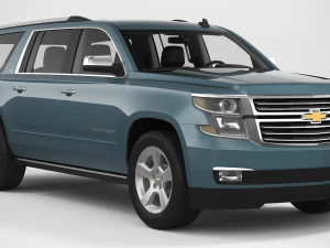 Chevrolet Suburban 2020 3D Model